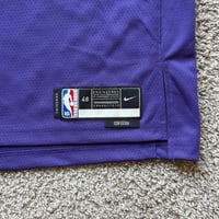 Image 5 of NIKE PHOENIX SUNS KEVIN DURANT #35 ICON EDITION SWINGMAN JERSEY MENS SIZE LARGE PURPLE NEW