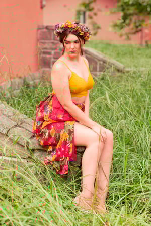 Image of Corona Flores Preservadas Frida