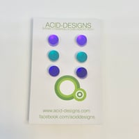 Image 1 of Set náušnic Circle mini 