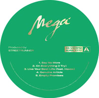 Image 3 of Cormega "MEGA" Special Limited Vinyl (transparent green colored)