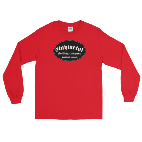Image of Red Glidan 100% Cotton Long Sleeve Shirt - Free Shipping in United States!
