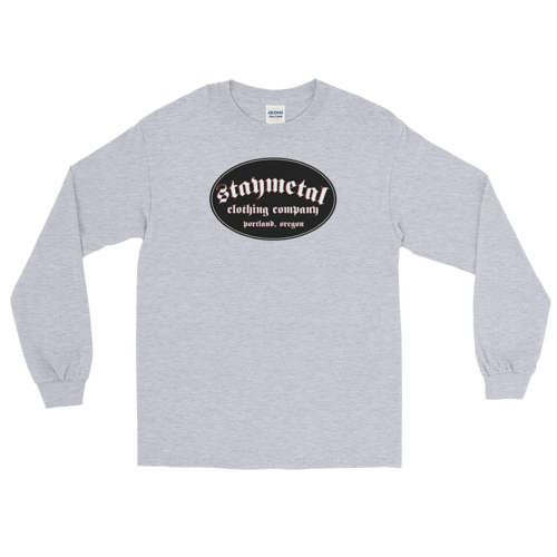 Image of "Grayson" Gray Glidan 100% Cotton Long Sleeve Shirt - Free Shipping in United States!