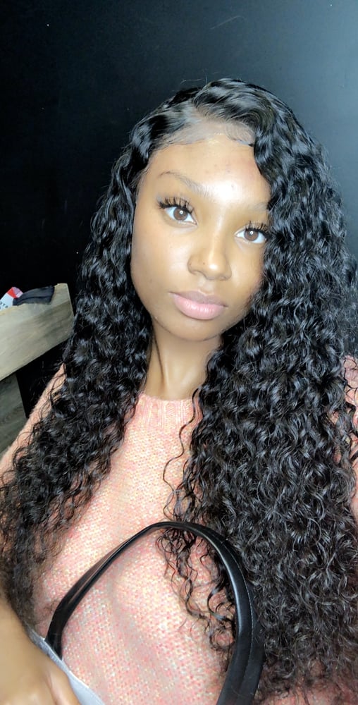 Image of Peruvian Water Wave Lace Front Wig