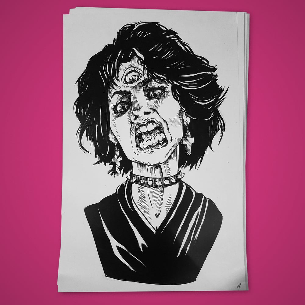 Image of Nancy 11" x 17" Print