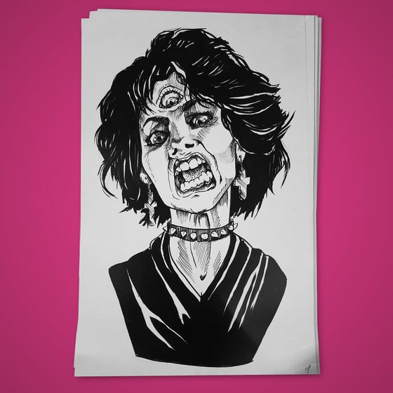 Image of Nancy 11" x 17" Print