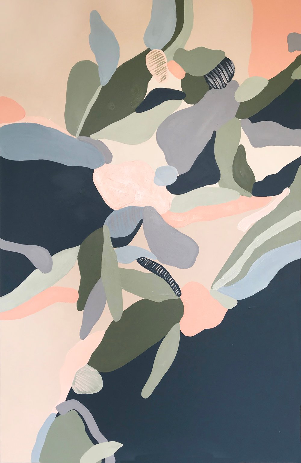 Image of ELYSIAN SERIES - 'Turning over a new leaf' by Caroline Bournon