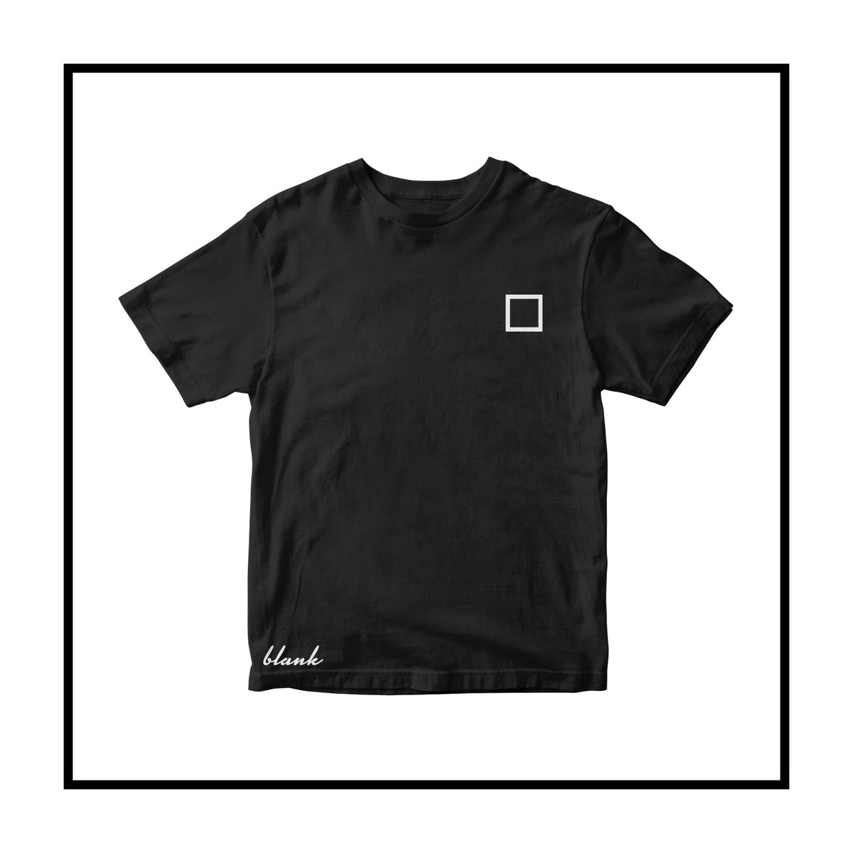 Image of blank logo tee 