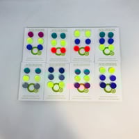 Image 2 of Set náušnic Circle 3páry 