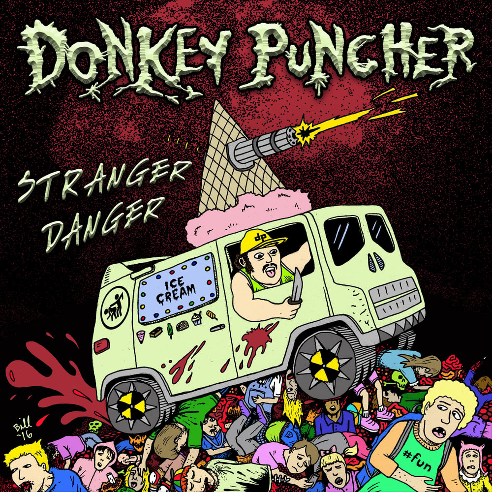 Image of Donkey Puncher "Stranger Danger" CD