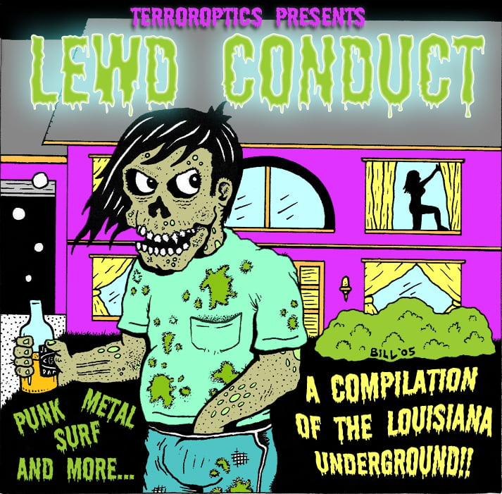 Lewd Conduct Compilation Cd Sheer Terror Nola 8439