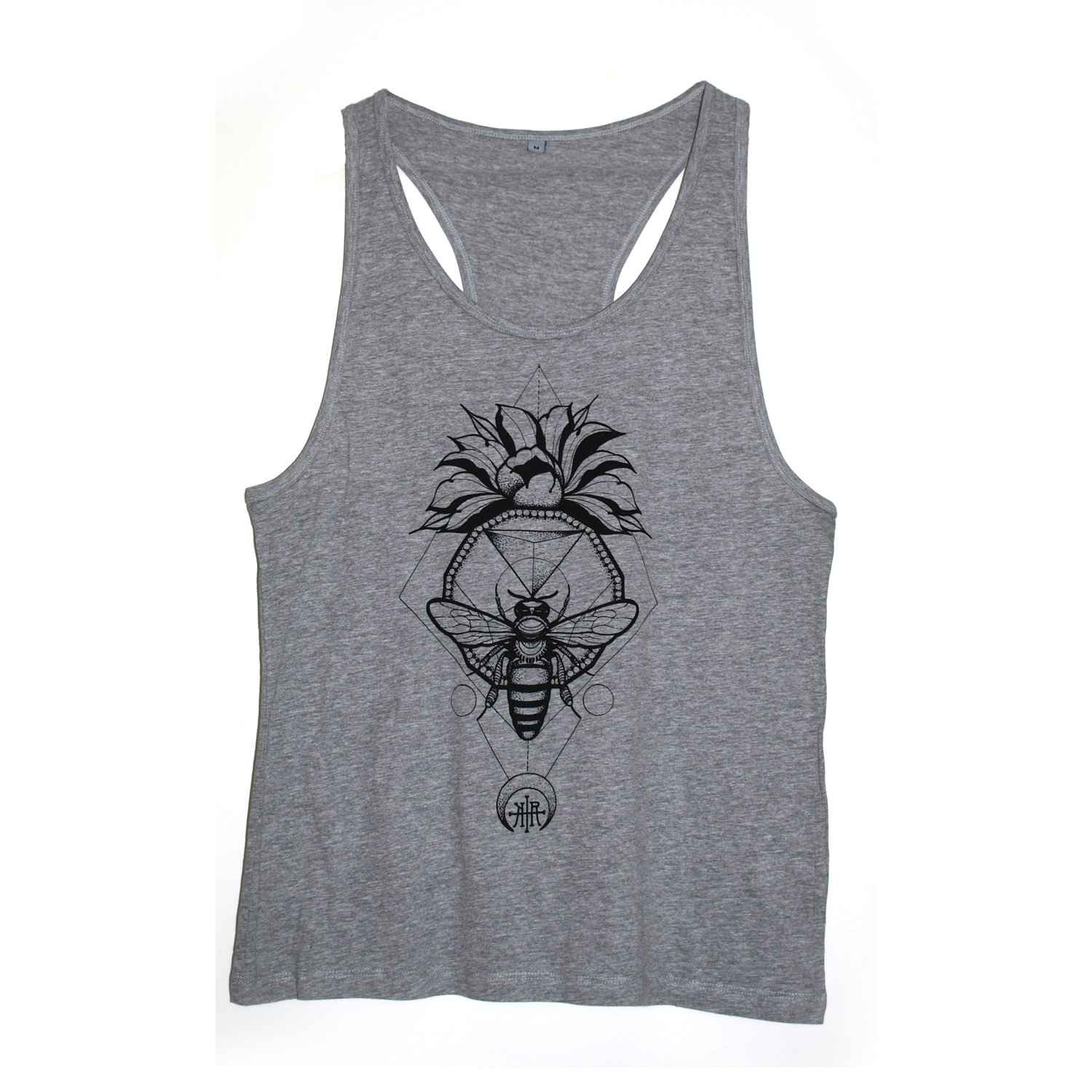 Image of "Save the Bees" Tank Top Grey
