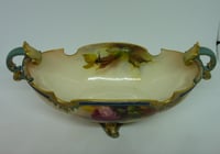 Image 3 of Royal Worcester Boat Shaped Vase