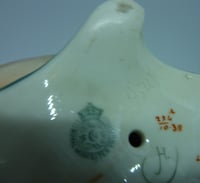 Image 5 of Royal Worcester Boat Shaped Vase