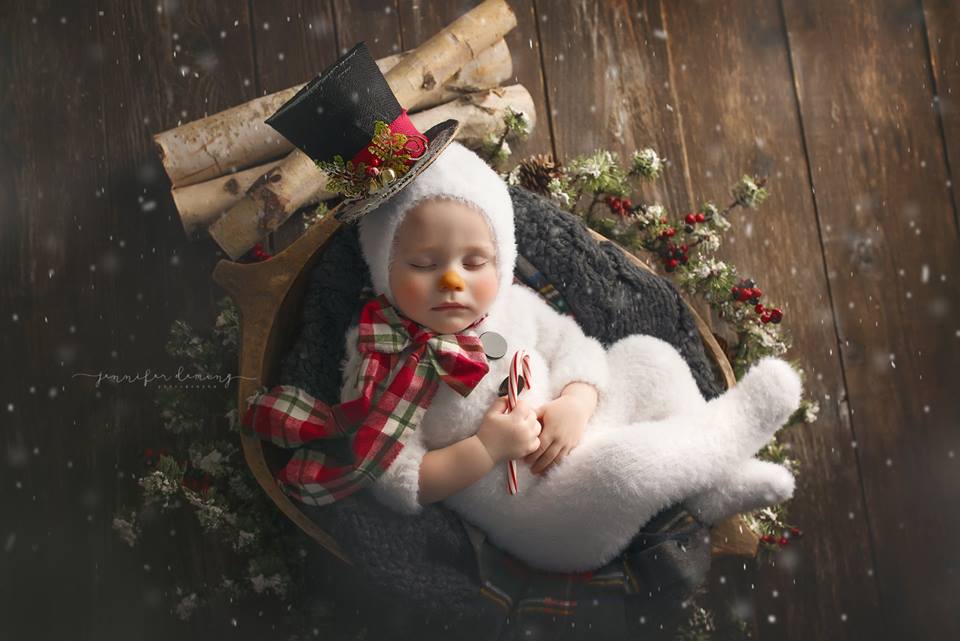 Image of  >>SnowBaby<< With large Top Hat