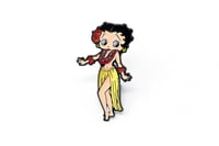 Betty Boop Hula Girl Enamel Pin