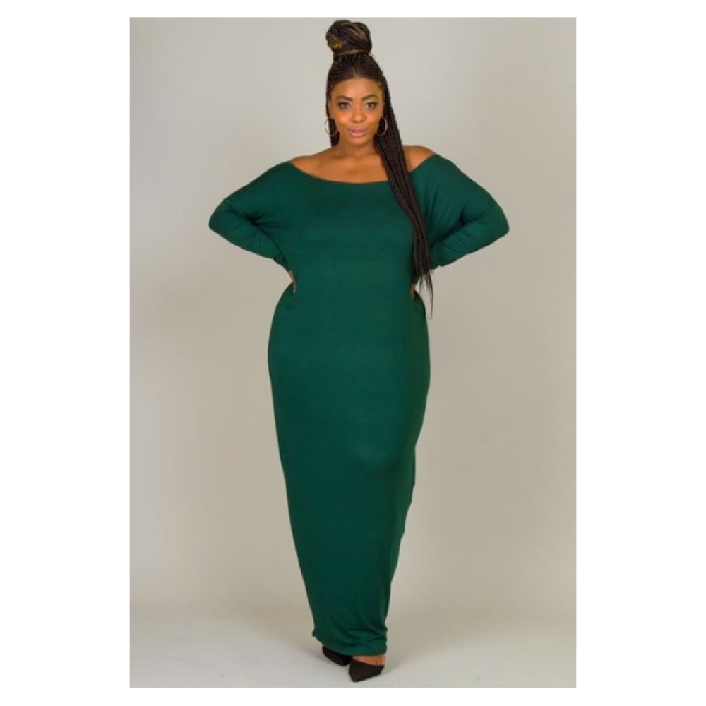 Image of Dani Curvy Maxi Dress