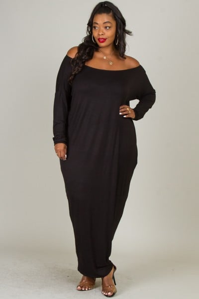 Image of Dani Curvy Maxi Dress