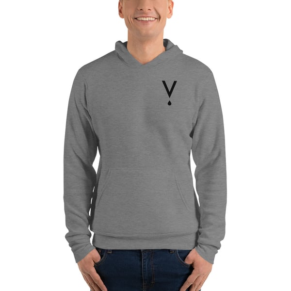 Image of V Drop Hooded Sweatshirt