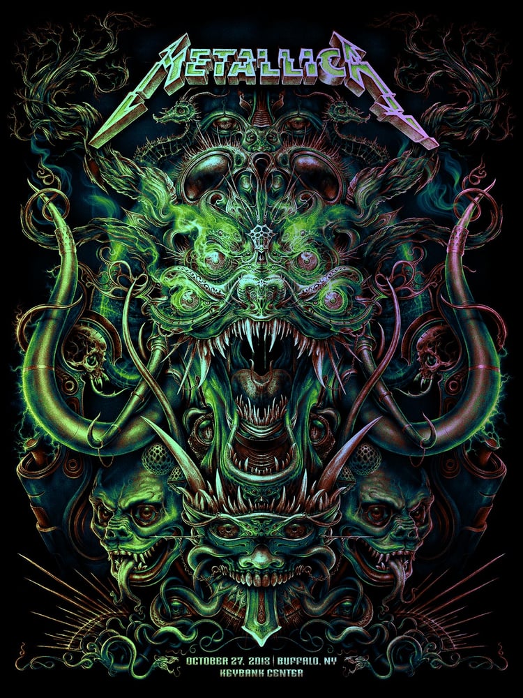 Image of Metallica: Oct 27, Buffalo NY: "Beast Under Your Bed" 