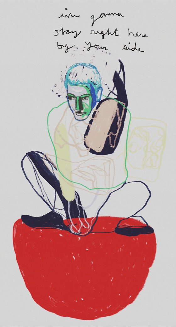 Image of Im gonna stay right here