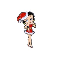 Betty Boop Christmas Outfit Enamel Pin