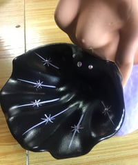 Image 4 of Lavender Starburst Vintage Ceramic Mermaid 