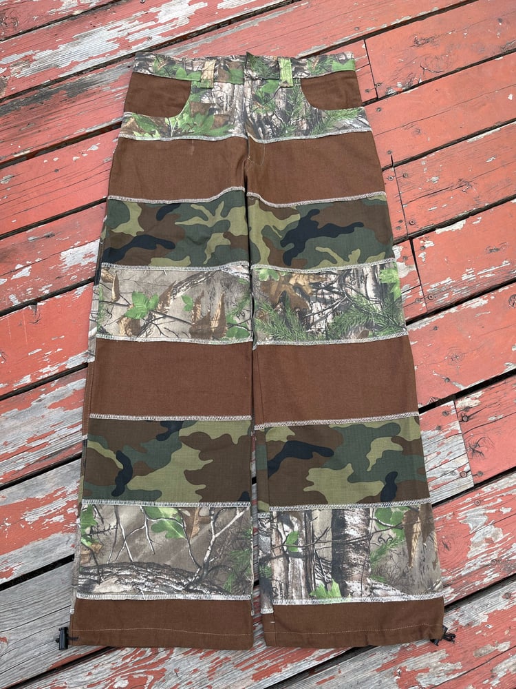 Image of Striped camp pants