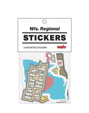Image of Wisconsin Regional Sticker Pack