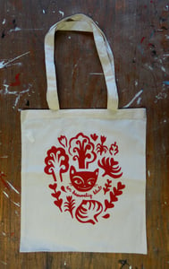 Image of 'En hemmelig klub' tote bag/mulepose