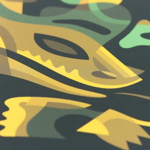 Image of Snake mask | 21 x 30 cm