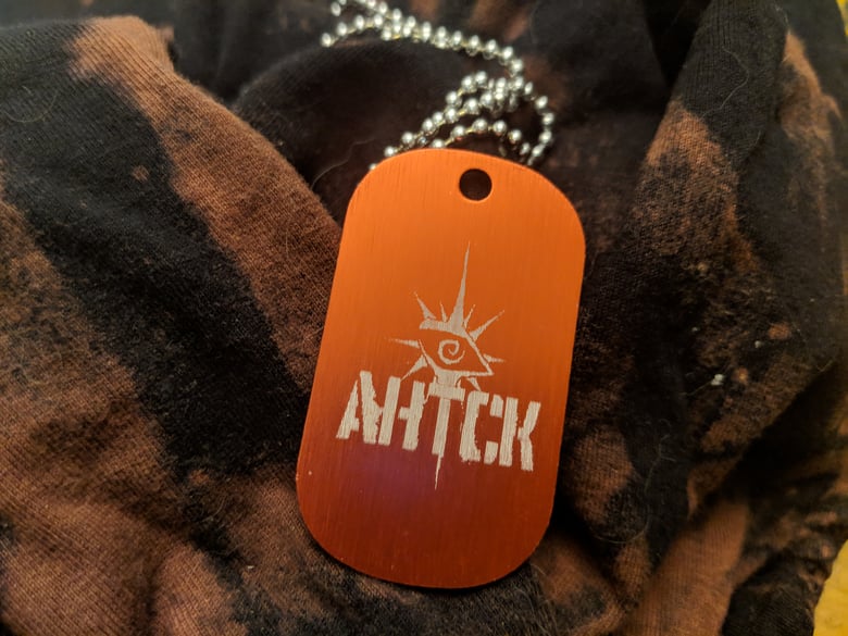 Image of Dog Tag - Spikey AHTCK Logo