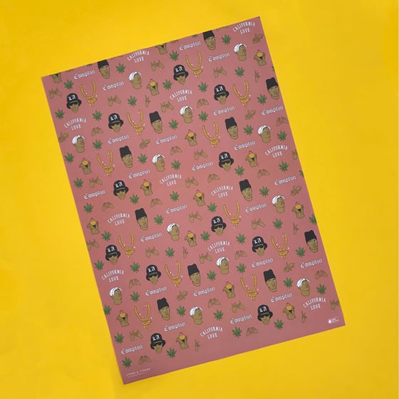 Image of West Coast (w)rapping paper (x5)