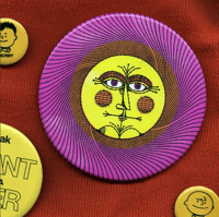 Jumbo Sun Button! 