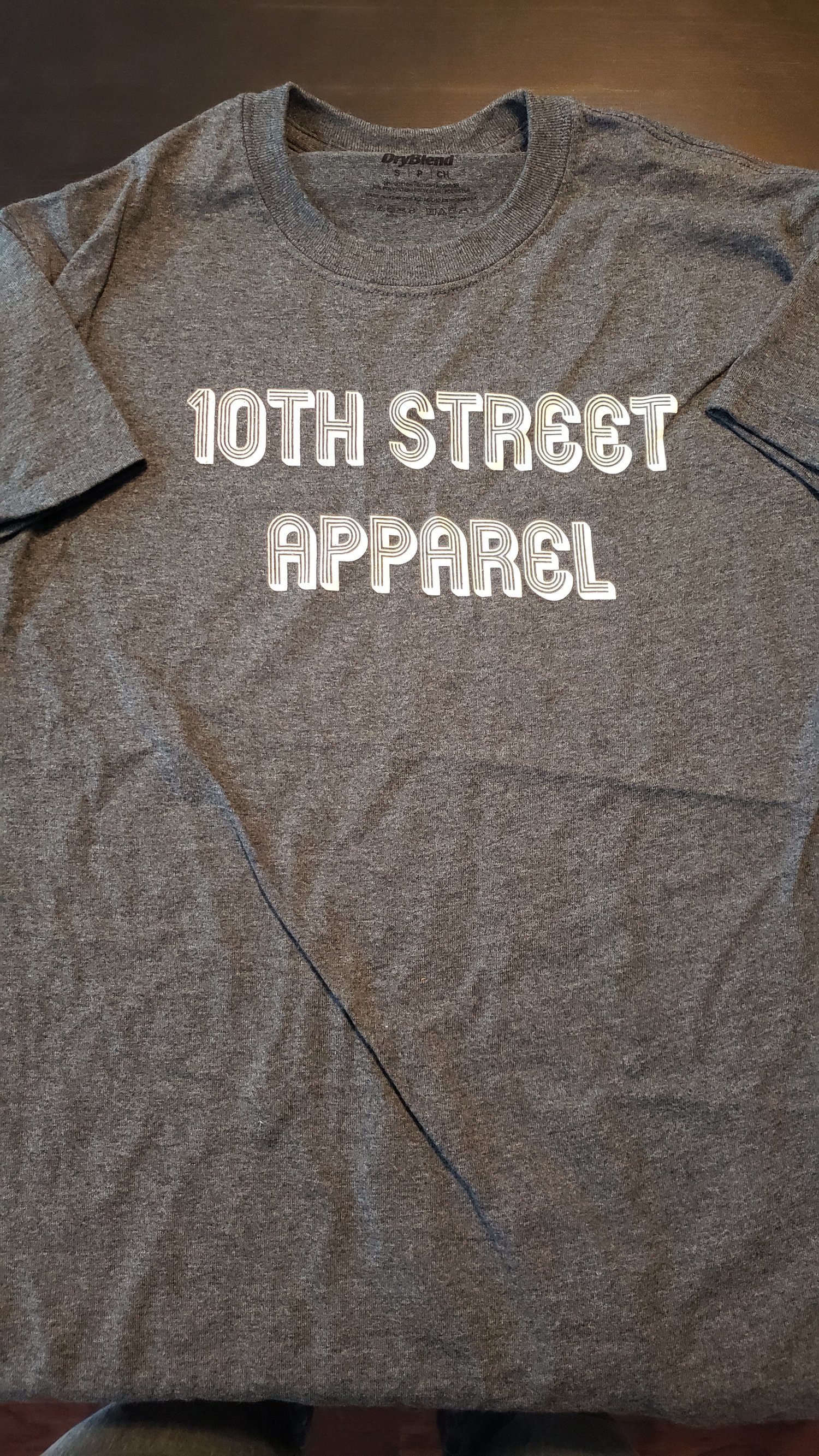 10th Street Apparel Dark Heather Tee | 10th Street Apparel