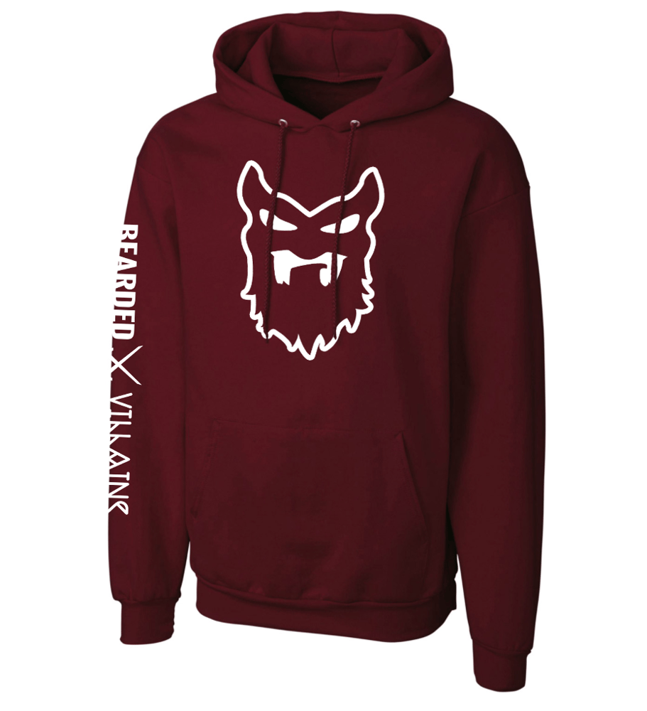 Image of " BORDEAUX " Pull Over Hoodie