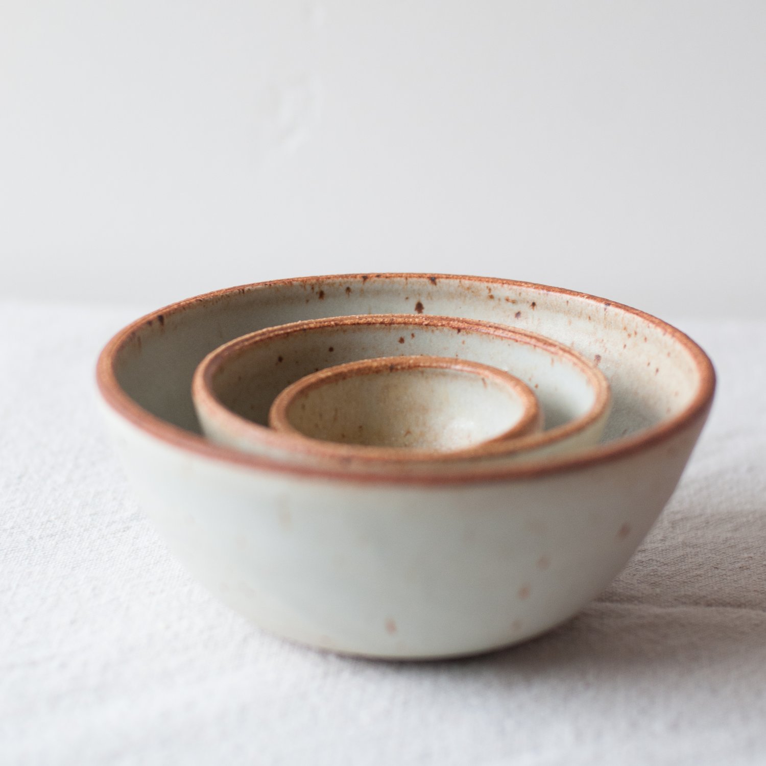 Image of Stoneware Nesting Bowls