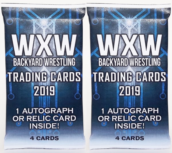 Image of Package Deal - x2 Packs of 2019 WXW Trading Cards