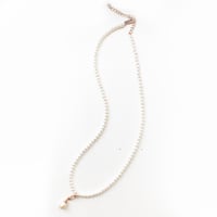 Image 3 of Deco Pearl Drop Necklace