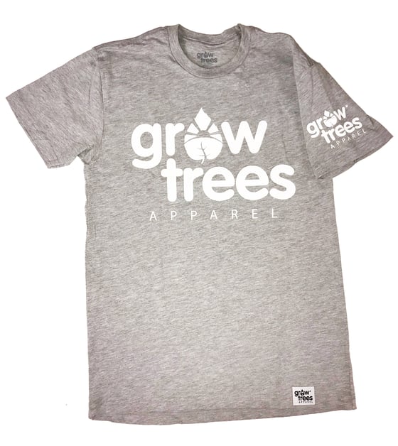 Image of Grow Trees Original (Heather Gray with White)