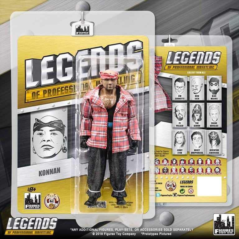 Image of Konnan Action Figure by Figures Toy Company 