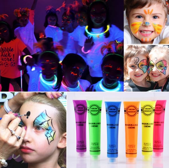 Image of 6pc Neon Body Paint