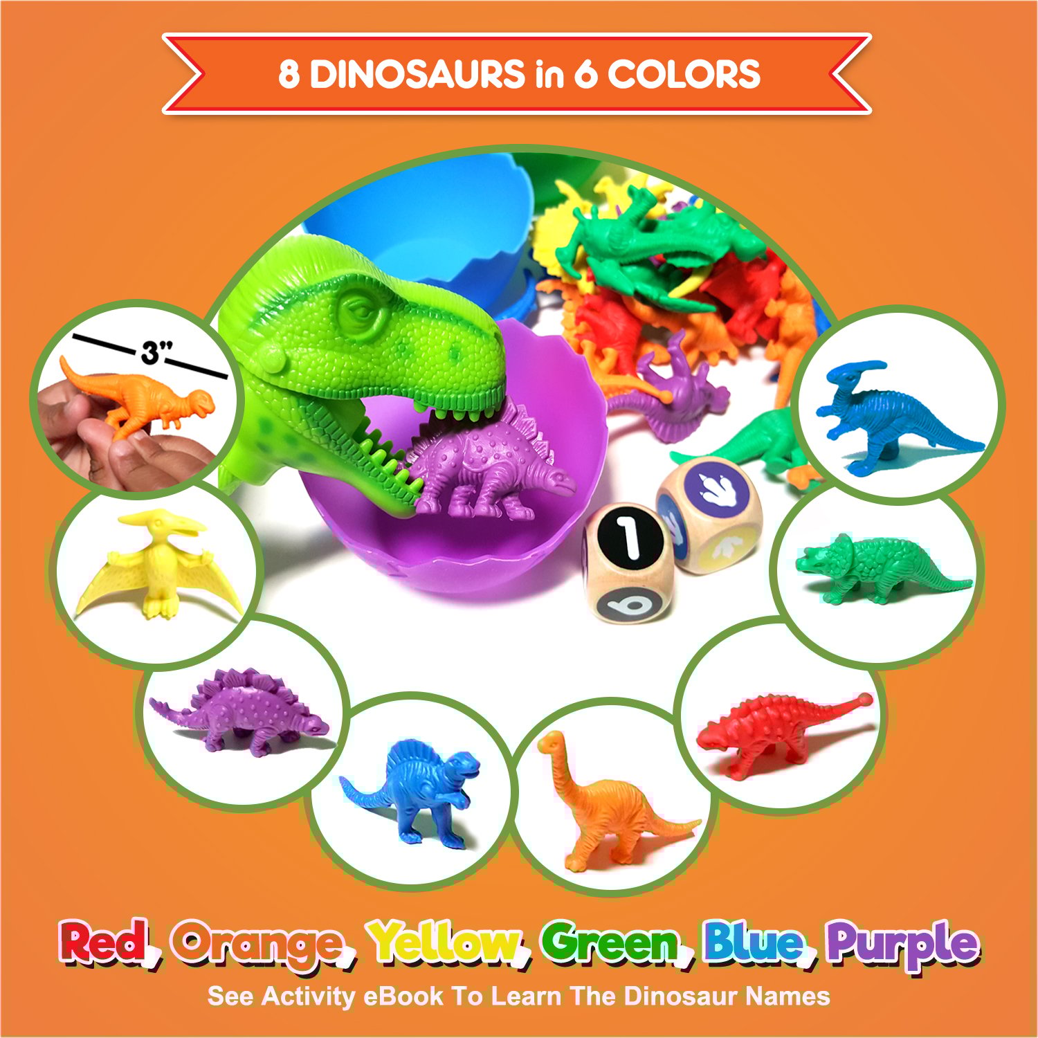 dinosaur activity set