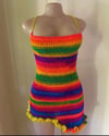 Crochet Ruffle dress