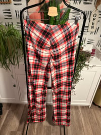 Image 1 of Plaid flare butt tights 