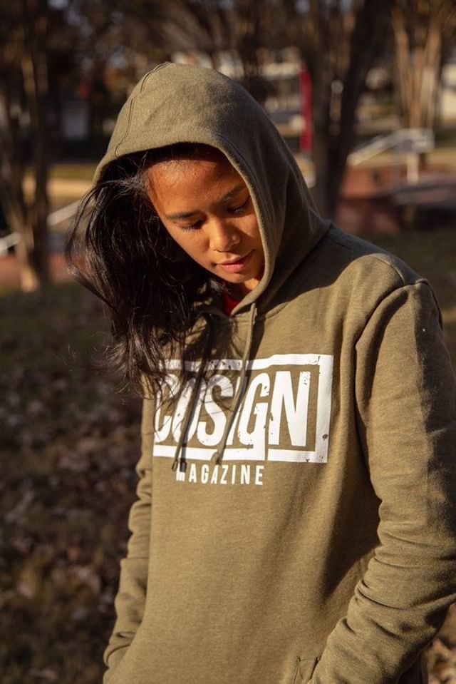 Image of Olive - Classic COSIGN Logo Hoodie