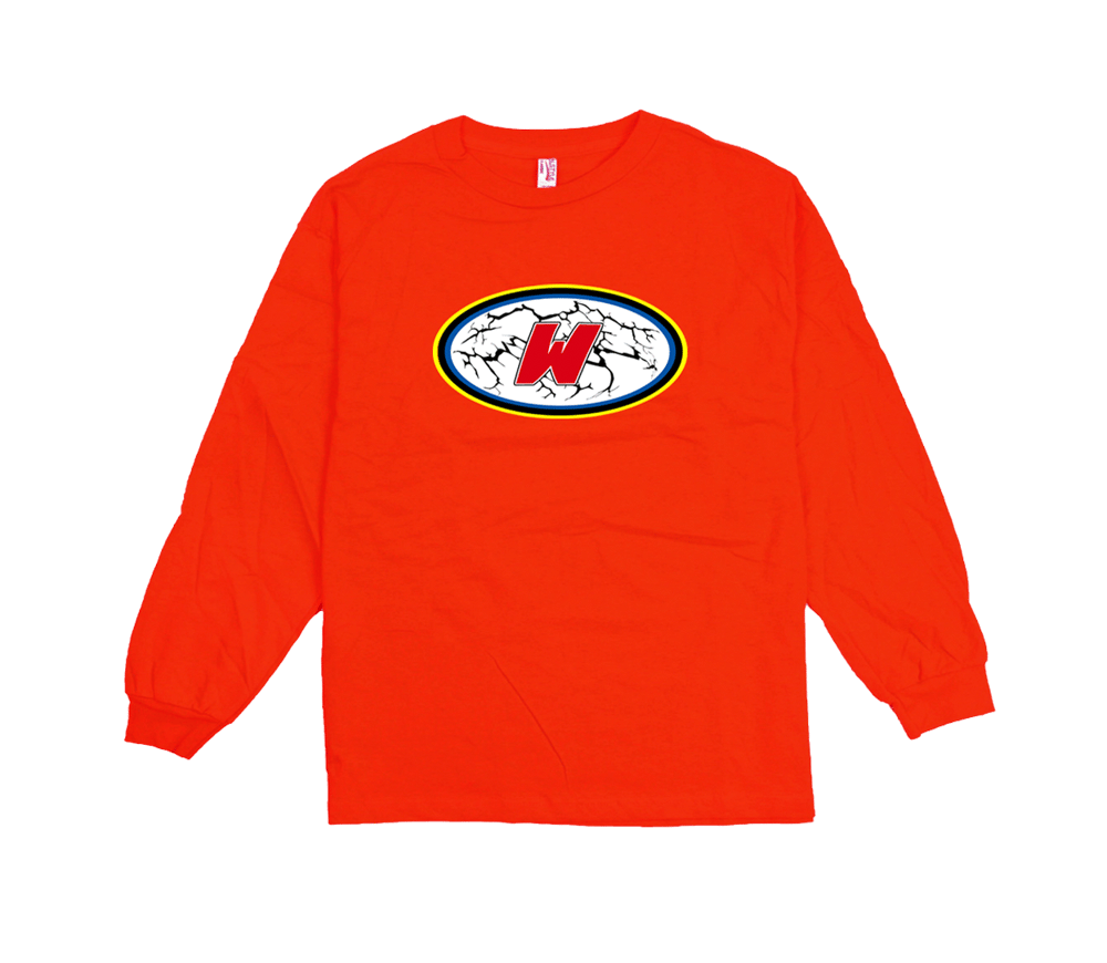 Image of Red "Electric" Long sleeve