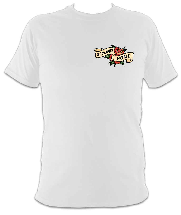 Image of Second Home Logo T-Shirt - White