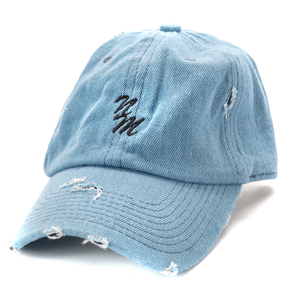 Image of NM Classic Dad Hat - Distressed Denim