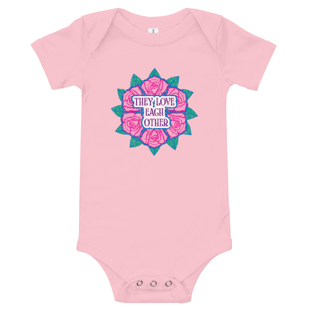They Love Each Other Baby Jersey Onesie!