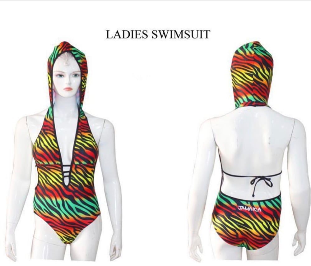 Rasta Hoodie Monokini